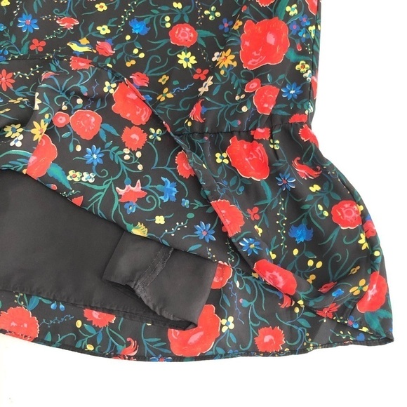 NEW J. Crew Floral Flutter Dress Ruffle Detail - Picture 5 of 10